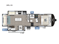 Tandara 28RL-OK Floorplan Image