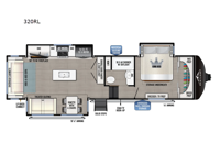 Tandara 320RL Floorplan Image