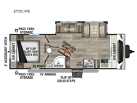 SportTrek ST251VFK Floorplan Image