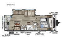 SportTrek ST251VRK Floorplan Image