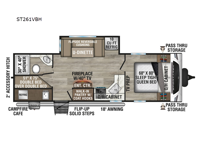 SportTrek ST261VBH Floorplan Image