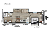 SportTrek ST292VBH Floorplan Image