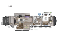 Model Z 3420 Floorplan Image
