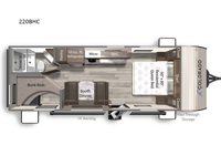 Colorado 220BHC Floorplan Image