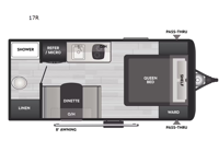 Coleman 17R Floorplan Image