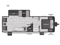 Coleman 25R Floorplan Image