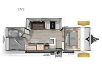 Westbrook 27CC Floorplan Image