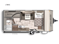 Colorado 17BHC Floorplan Image