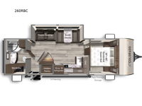 Colorado 260RBC Floorplan Image