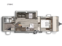 Colorado 270BHC Floorplan Image