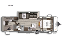 Colorado 280BHC Floorplan Image
