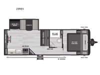 Coleman Lantern 25REX Floorplan Image