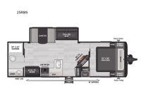 Coleman Lantern 25RBS Floorplan Image