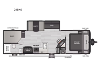 Coleman Lantern 28BHS Floorplan Image