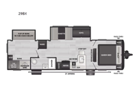 Coleman Light 29BX Floorplan Image