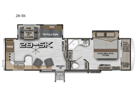 Arctic Fox Grande Ronde 29-5K Floorplan Image