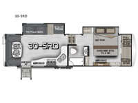 Arctic Fox Grande Ronde 30-5RD Floorplan Image