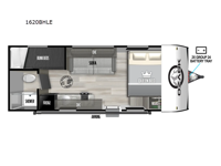 Ozark 1620BHLE Floorplan Image