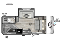 Ozark 1680BSK Floorplan Image