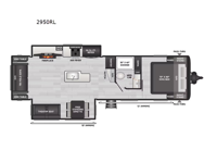 Coleman Legacy 2950RL Floorplan Image