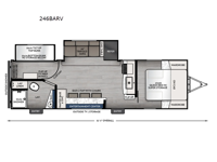 Apex Ultra-Lite 246BARV Floorplan Image