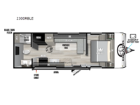 Ozark 2300RBLE Floorplan Image