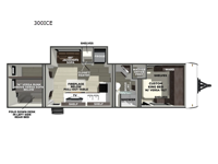 Wildwood 300ICE Floorplan Image