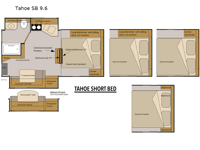 Host Campers Tahoe SB 9.6 Floorplan Image