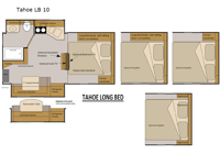 Host Campers Tahoe LB 10 Floorplan Image