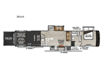 Sportster X 3914X Floorplan Image