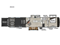 Sportster X 3915X Floorplan Image