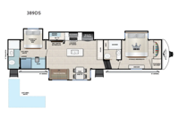 Tandara 389DS Floorplan Image