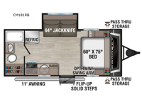 Connect Mini CM181RB Floorplan Image