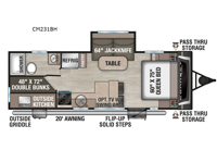 Connect Mini CM231BH Floorplan Image