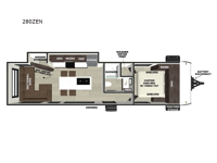 Salem 280ZEN Floorplan Image