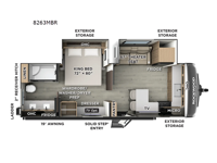 Rockwood Signature 8263MBR Floorplan Image