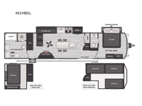 Residence 401HBDL Floorplan Image