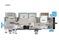 Transcend 335BHT Floorplan Image