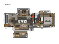 Glacier Peak Mountain Series F27KVS Floorplan Image