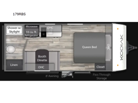 Kodiak 179RBS Floorplan Image