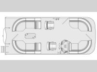 Margaritaville Chill Series 22RF CS Floorplan Image