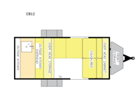 Country Born CB12 Floorplan Image