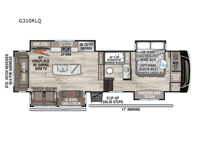 Durango Gold G310RLQ Floorplan Image