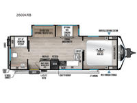 Alta 2600KRB Floorplan Image