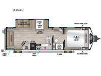 Alta 2850KRL Floorplan Image