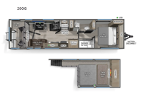 Cherokee Timberwolf 20OG Floorplan