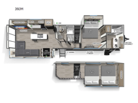 Cherokee Timberwolf 39JM Floorplan Image