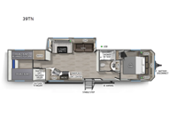 Cherokee Timberwolf 39TN Floorplan Image