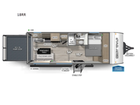 Cherokee Grey Wolf 18RR Floorplan Image