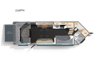 Cherokee Grey Wolf 21GPTH Floorplan Image